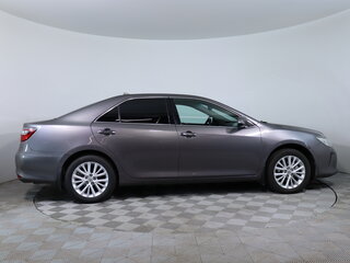 2015 Toyota Camry VII (XV50) Рестайлинг, серый, 1890000 рублей, вид 4