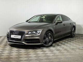 2012 Audi A7 I (4G), коричневый, 1499585 рублей, вид 1