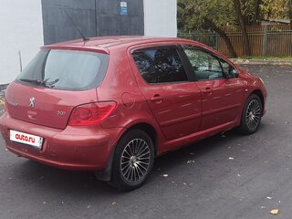2007 Peugeot 307 I Рестайлинг, красный, 320000 рублей, вид 5