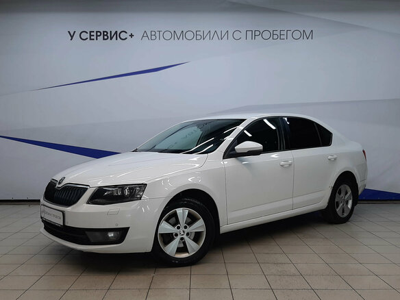 2015 Skoda Octavia III (A7), белый, 1260000 рублей