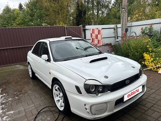 2001 Subaru Impreza WRX II, белый, 700000 рублей, вид 3