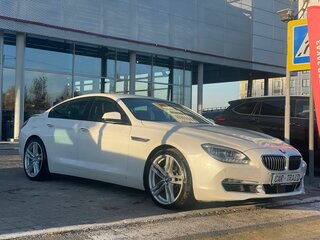 2013 BMW 6 серии Gran Coupe 640i xDrive III (F06/F13/F12), белый, 2490000 рублей, вид 4