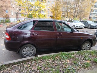 2008 Lada (ВАЗ) Priora I, пурпурный, 120000 рублей, вид 3