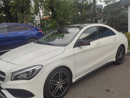 2016 Mercedes-Benz CLA 200 I (C117, X117) Рестайлинг, белый, 2150000 рублей, вид 4