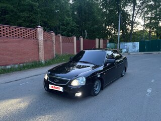 2018 Lada (ВАЗ) Priora I Рестайлинг, чёрный, 710000 рублей, вид 2