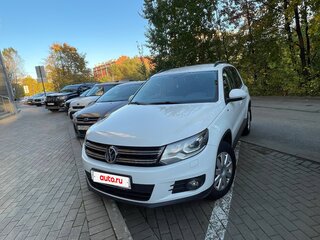 2015 Volkswagen Tiguan I Рестайлинг, белый, 1350000 рублей, вид 2
