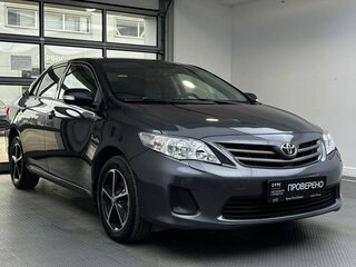 2010 Toyota Corolla X (E140, E150) Рестайлинг, серый, 999000 рублей, вид 3
