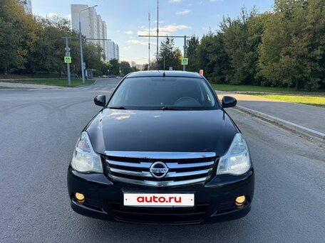 2014 Nissan Almera III (G15), чёрный, 595000 рублей, вид 1