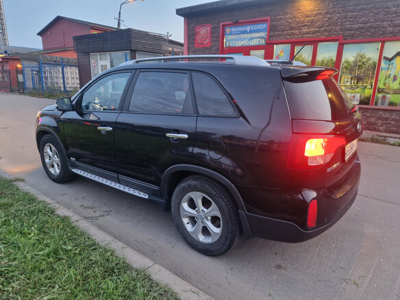 2019 Kia Sorento II Рестайлинг, чёрный - вид 8