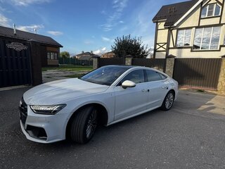 2020 Audi A7 45 TDI II (4K), белый, 6200000 рублей, вид 1