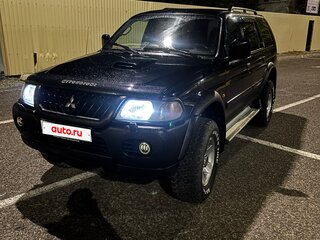 2003 Mitsubishi Pajero Sport I, чёрный, 700000 рублей, вид 1