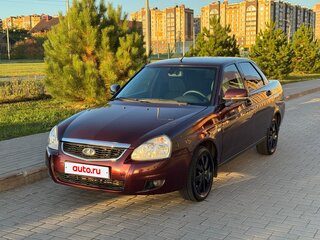 2011 Lada (ВАЗ) Priora I, пурпурный, 380000 рублей, вид 1
