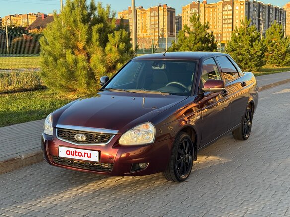 2011 Lada (ВАЗ) Priora I, пурпурный, 380000 рублей