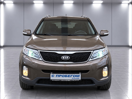 2014 Kia Sorento II Рестайлинг, бежевый, 1415000 рублей, вид 2