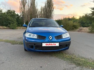 2006 Renault Megane II Рестайлинг, синий, 390000 рублей, вид 1
