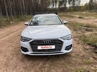 2021 Audi A6 45 TFSI V (C8), белый, 4900000 рублей, вид 2