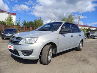 2017 Lada (ВАЗ) Granta I, серебристый, 420000 рублей, вид 1