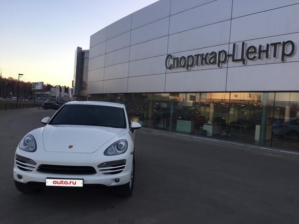 2010 Porsche Cayenne Diesel II (958), белый, 2750000 рублей - вид 6