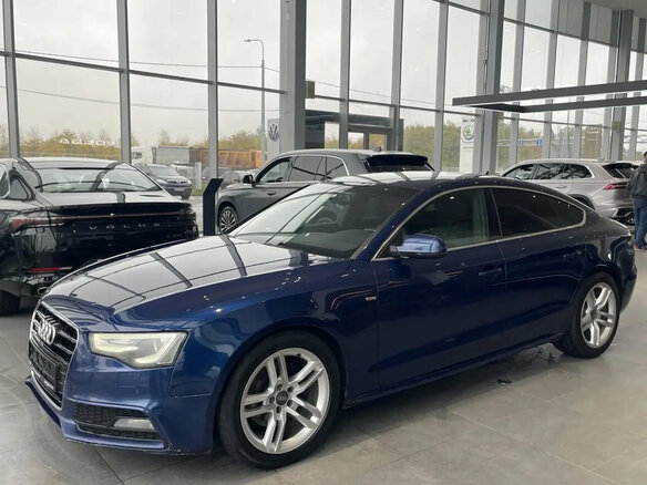 2012 Audi A5 I (8T) Рестайлинг, синий, 1490000 рублей - вид 2