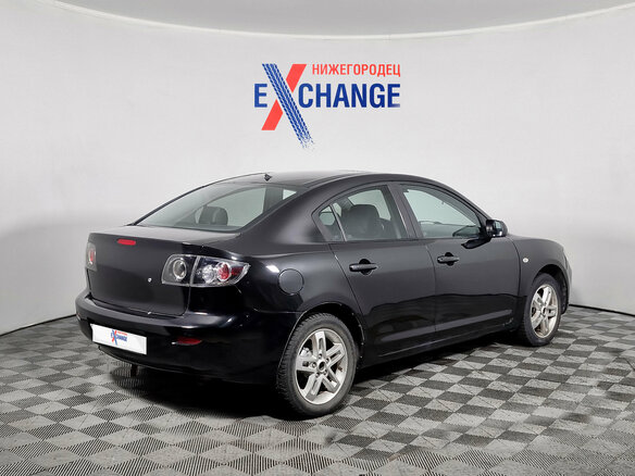 2005 Mazda 3 I (BK), чёрный - вид 3