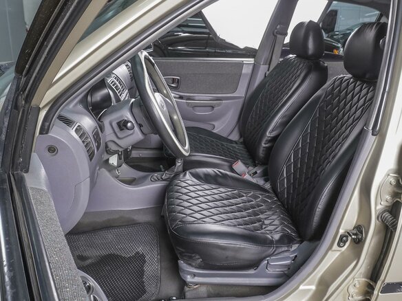 2005 Hyundai Accent II Рестайлинг, жёлтый, 399000 рублей - вид 9