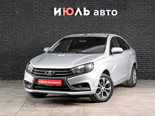 2018 Lada (ВАЗ) Vesta I, серебристый, 830000 рублей, вид 1