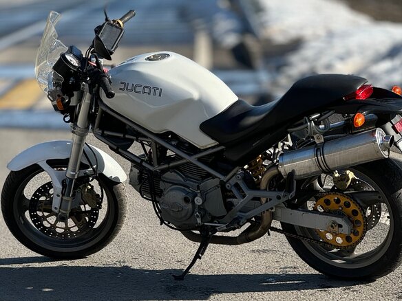 2001 Ducati Monster 400, белый, 250000 рублей - вид 15