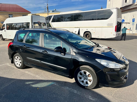 2008 Peugeot 308 I, чёрный, 470000 рублей - вид 5