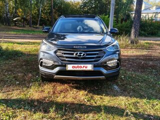 2016 Hyundai Santa Fe III Рестайлинг, синий, 2250000 рублей, вид 3