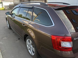 2015 Skoda Octavia III (A7), коричневый, 1700000 рублей, вид 3