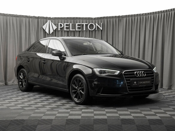 2015 Audi A3 III (8V), чёрный, 1550000 рублей - вид 1