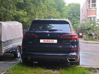 2019 BMW X5 40i IV (G05/G18), синий, 5595000 рублей, вид 3