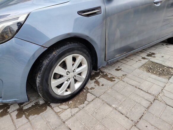 2014 Kia Rio 5-speed III, голубой, 450000 рублей - вид 12
