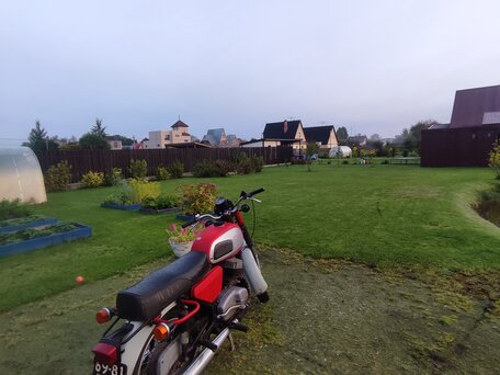 1980 Jawa 350/634, красный, 100000 рублей, вид 2