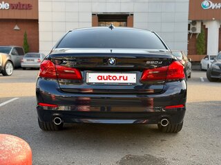 2019 BMW 5 серии 520d xDrive VII (G30/G31/G38), синий, 3350000 рублей, вид 4