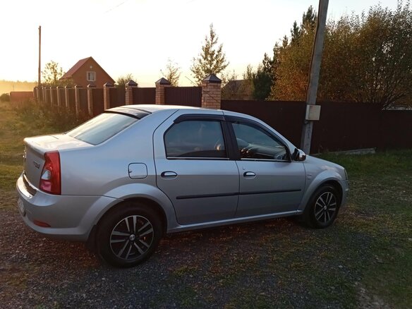 2012 Renault Logan I Рестайлинг, серый, 470000 рублей - вид 10