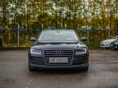 2013 Audi A8 III (D4) Рестайлинг, синий, 2199000 рублей, вид 3
