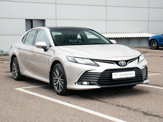 2022 Toyota Camry VIII (XV70) Рестайлинг, серый, 3680000 рублей, вид 3