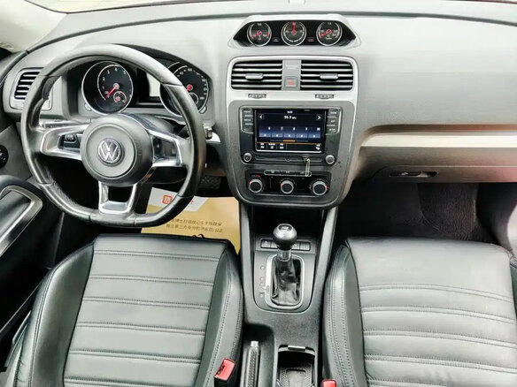 2015 Volkswagen Scirocco III Рестайлинг, белый, 1360000 рублей - вид 13