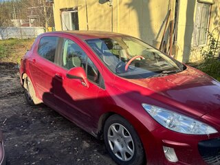 2008 Peugeot 308 I, красный, 200000 рублей, вид 2