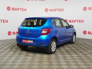 2019 Renault Sandero II Рестайлинг, синий, 1216000 рублей, вид 5
