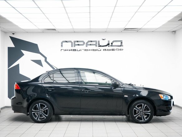 2008 Mitsubishi Lancer X, чёрный, 719000 рублей - вид 4
