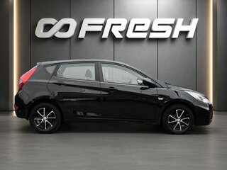 2011 Hyundai Solaris I, чёрный, 799000 рублей, вид 5