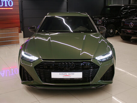 2021 Audi RS 6 IV (C8), зелёный, 13499000 рублей, вид 3