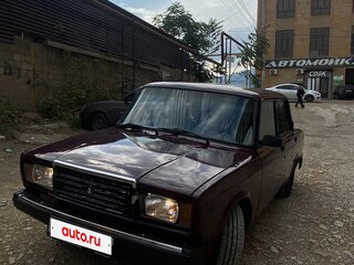 2006 Lada (ВАЗ) 2107, пурпурный, 130000 рублей, вид 1