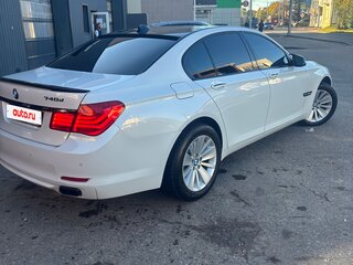 2011 BMW 7 серии 740d xDrive V (F01/F02/F04), белый, 1850000 рублей, вид 1