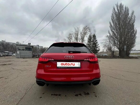 2021 Audi RS 4 IV (B9) Рестайлинг, красный, 9400000 рублей - вид 7