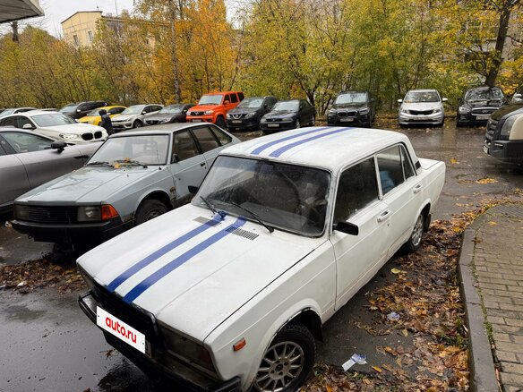 1998 Lada (ВАЗ) 2107, белый, 60000 рублей - вид 8