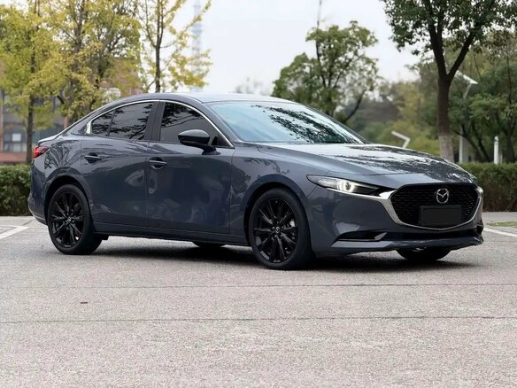 2023 Mazda 3 Axela IV (BP), синий, 1800000 рублей - вид 2