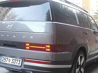 2024 Hyundai Santa Fe V (MX5), чёрный, 4924599 рублей, вид 4